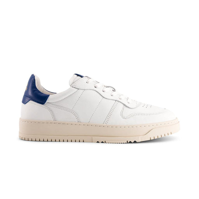 national standard Sneakers basket en cuir nappa blanc et bleu national standard Sneakers basket en cuir nappa blanc et bleu