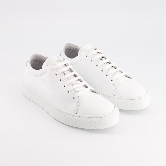 National Standard Sneakers Basses En Cuir Blanc Pour Femme