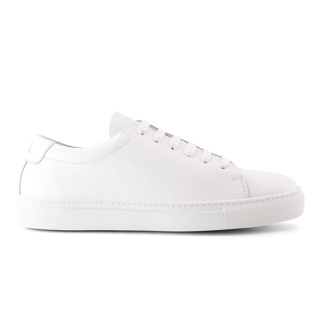national standard Sneakers basses en cuir blanche pour homme
