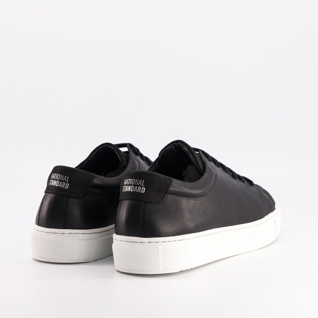National Standard Sneakers Basses En Cuir Noir Pour Homme