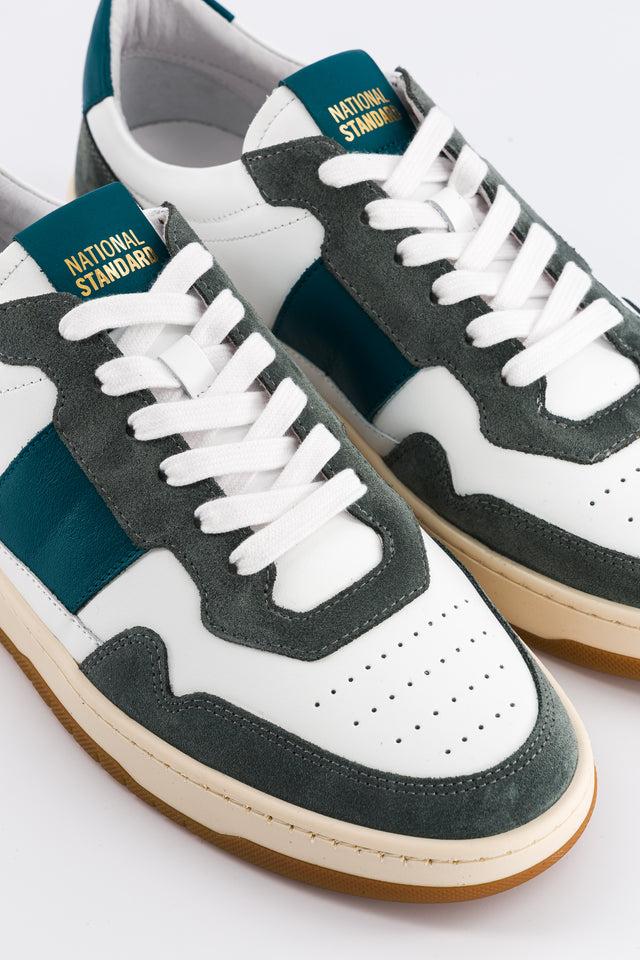 National Standard Sneakers Basses Homme Cuir Nappa Et Veau Velours