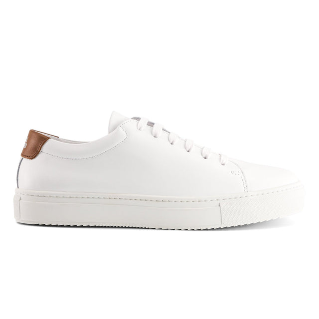 national standard Sneakers basses homme en cuir blanc et marron national standard Sneakers basses homme en cuir blanc et marron