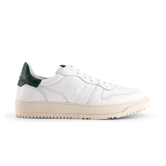 national standard Sneakers cuir nappa blanc et vert pour femme national standard Sneakers cuir nappa blanc et vert pour femme