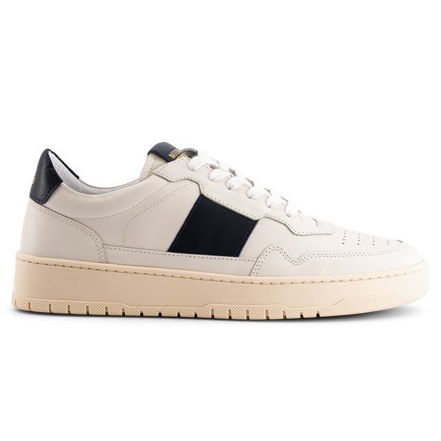 national standard Sneakers cuir nappa blanche et noire pour homme national standard Sneakers cuir nappa blanche et noire pour homme