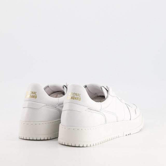 National Standard Sneakers Running En Cuir Nappa Blanc Pour Femme