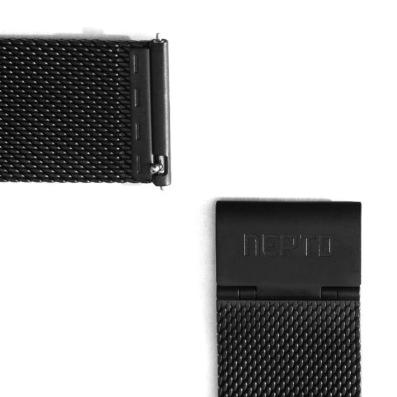 Nepto Mesh Metal Noir 22mm – Démontage Rapide