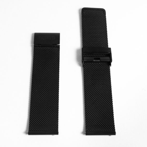 nepto Mesh Metal Noir 22mm – démontage rapide