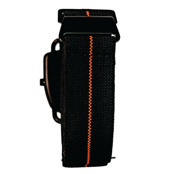 Nepto Montre Black Reverso – Nato Nylon Noir/Orange
