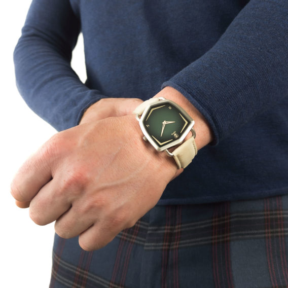 Nepto Montre Green Spectra – Daim Patagonia écru
