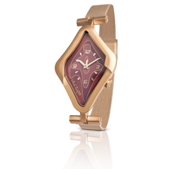 nepto Montre Vultura Apyrit – Mesh Métal Or Rose