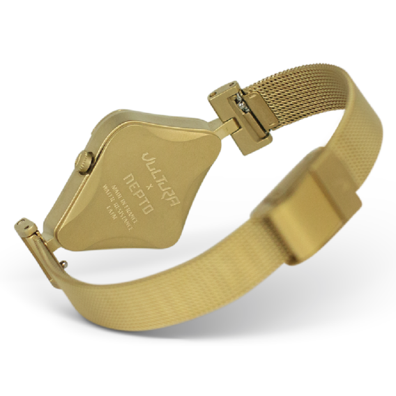 Nepto Montre Vultura Aureate – Mesh Métal Laiton