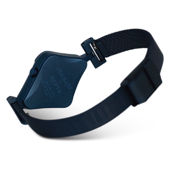 Nepto Montre Vultura Halcyon – Mesh Métal Bleu
