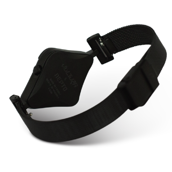 Nepto Montre Vultura Onyx – Mesh Métal Noir