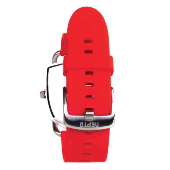 Nepto Montre White Reverso – Silicone Rouge
