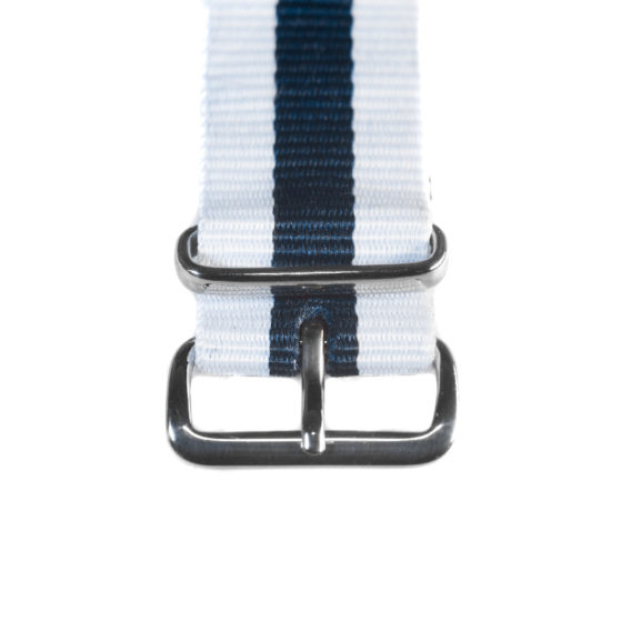 nepto NATO Nylon bleu/blanc 22mm