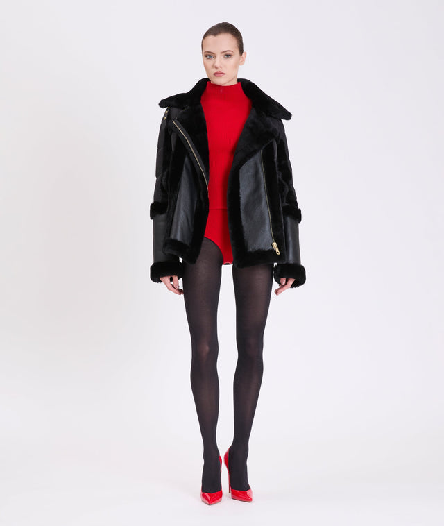 Nicole Benisti GARNIER VESTE REMBOURRÉE EN SHEARLING