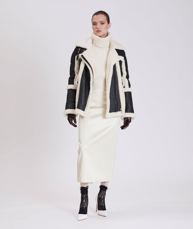 Nicole Benisti GARNIER VESTE REMBOURRÉE EN SHEARLING