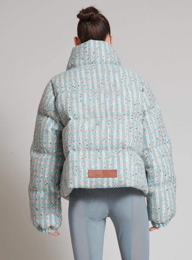 Nicole Benisti KENSINGTON VESTE REMBOURRÉE PASTEL EN TWEED