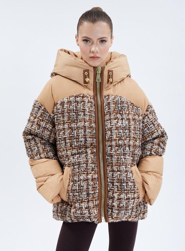 Nicole Benisti MATIGNON VESTE REMBOURRÉE JULES EN TWEED