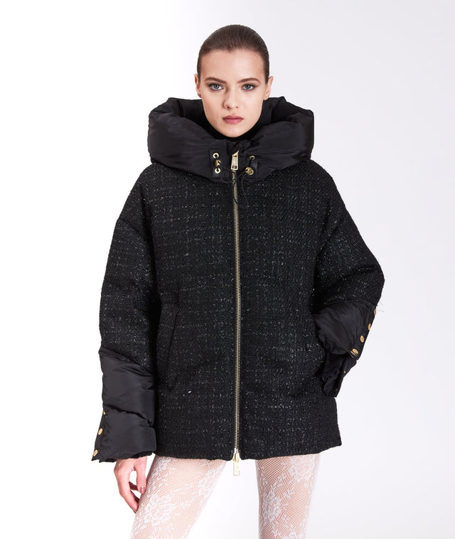 Nicole Benisti MONTAGUE TWEED VESTE REMBOURRÉE EN TWEED