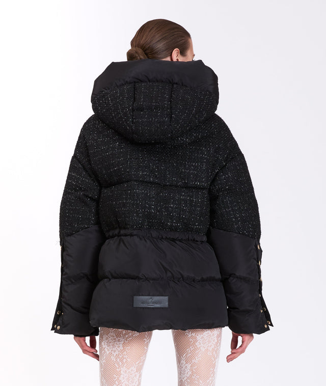 Nicole Benisti MONTAGUE TWEED VESTE REMBOURRÉE EN TWEED
