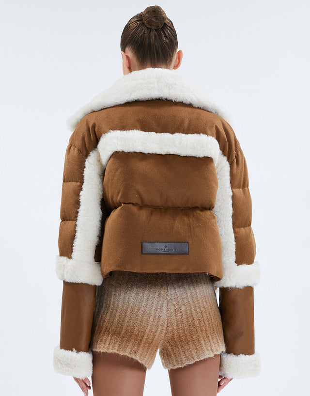 Nicole Benisti MONTANA VESTE REMBOURRÉE EN CACHEMIRE