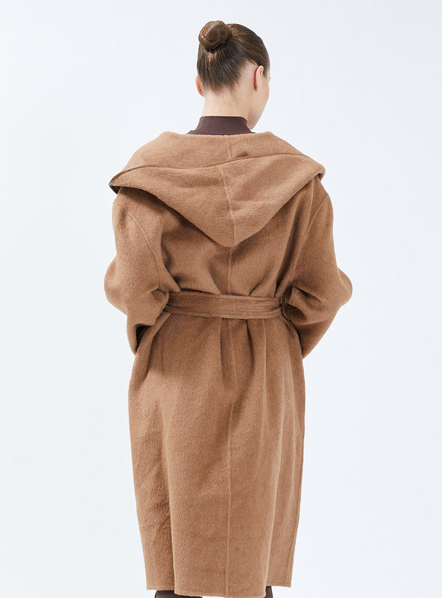Nicole Benisti AUBE VESTE LONGUE EN TWEED