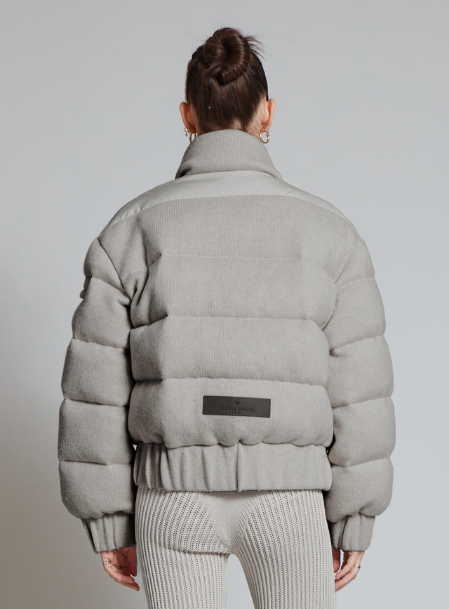 Nicole Benisti BROOKLYN VESTE BOMBER EN CACHEMIRE