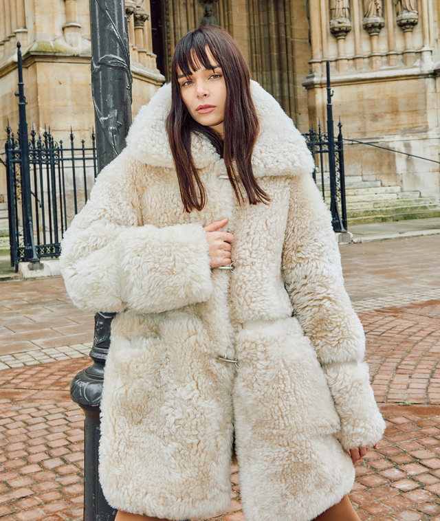 nicole benisti CHLOE VESTE EN MOUTON