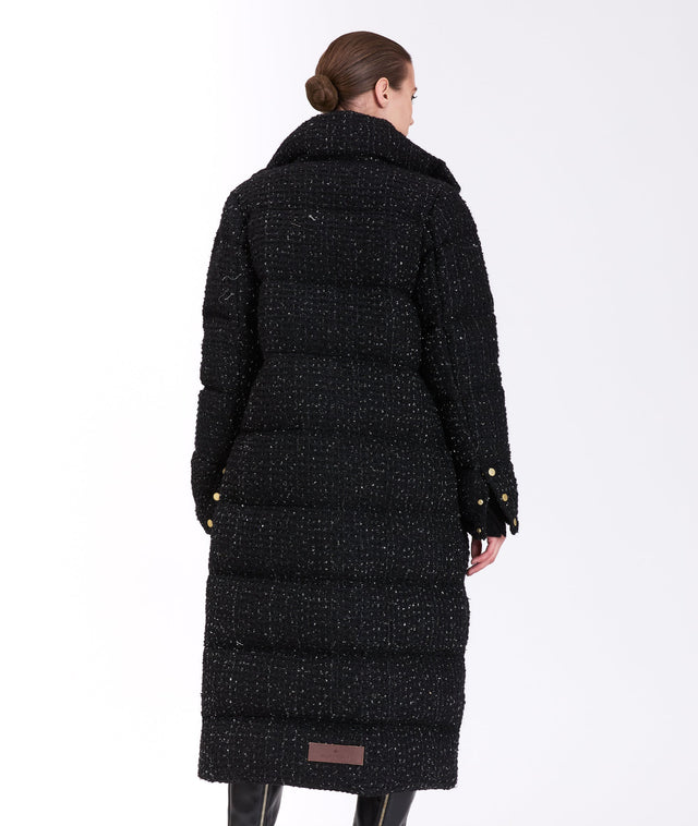 Nicole Benisti DAWN TWEED VESTE PUFFER EN TWEED