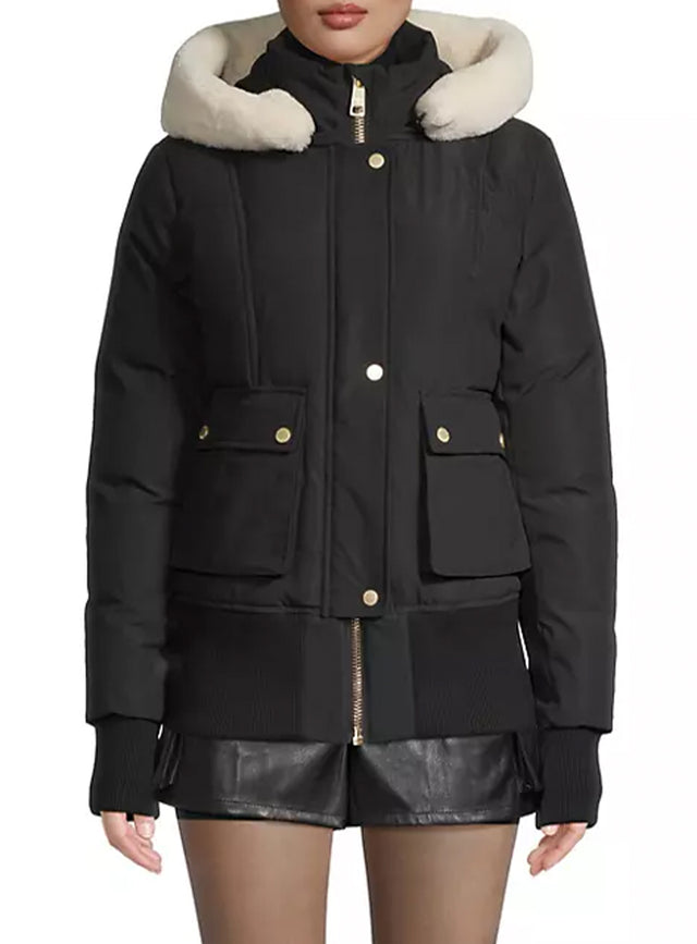 Nicole Benisti FORDHAM VESTE BOMBER EN PEGIGSKIN