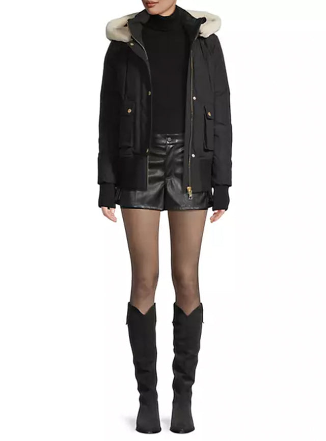 nicole benisti FORDHAM VESTE BOMBER EN PEGIGSKIN