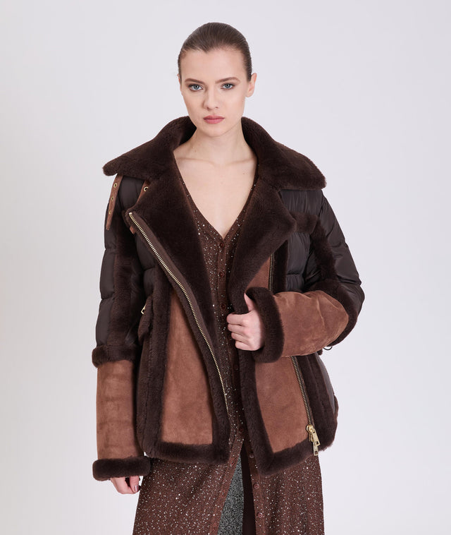 Nicole Benisti GARNIER SUEDE VESTE EN SUEDE