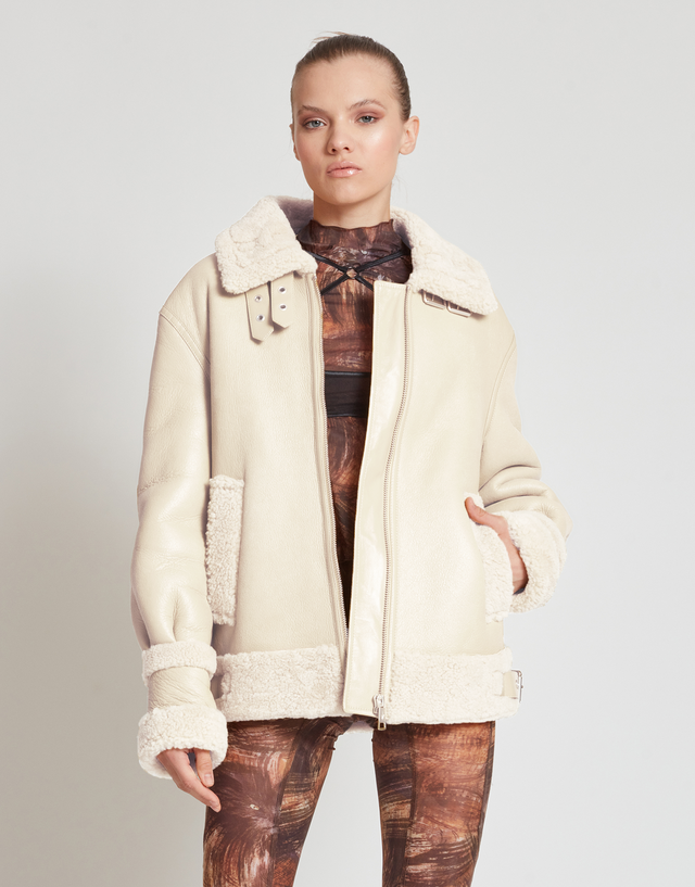 Nicole Benisti HARRISON VESTE EN PEAU GAINÉE