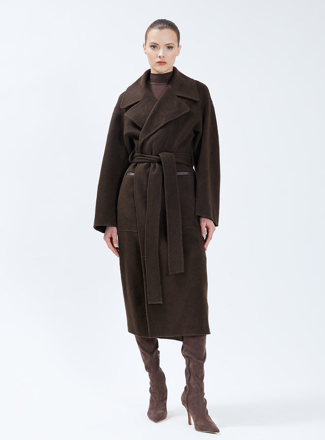 nicole benisti IRIS MANTEAU ENVELOPPANT