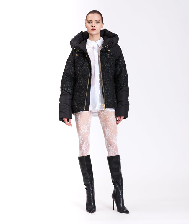 nicole benisti MATIGNON VESTE REMBOURRÉE EN TWEED