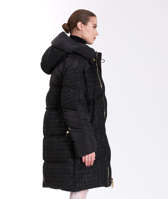 Nicole Benisti MIKAELA TWEED VESTE PUFFER EN TWEED