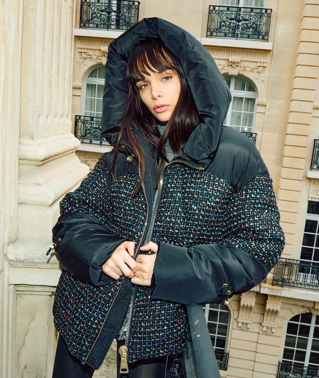 nicole benisti MONTAGUE CONFETTI VESTE PUFFER