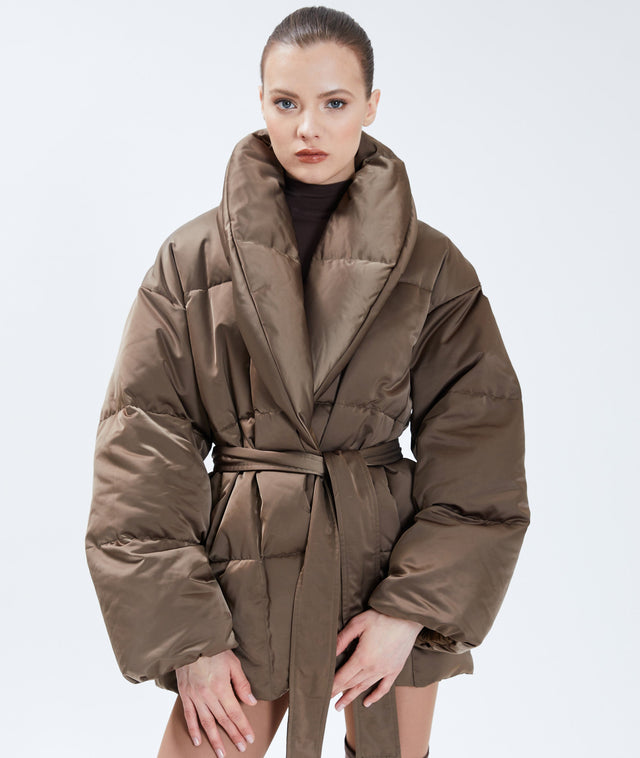 Nicole Benisti PRISCILLE VESTE REMBOURRÉE EN SATIN