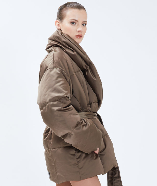 Nicole Benisti PRISCILLE VESTE REMBOURRÉE EN SATIN