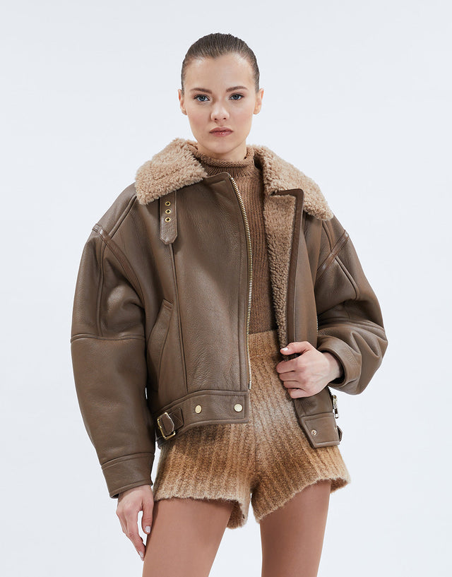 Nicole Benisti SIENNE VESTE EN SHEARLING