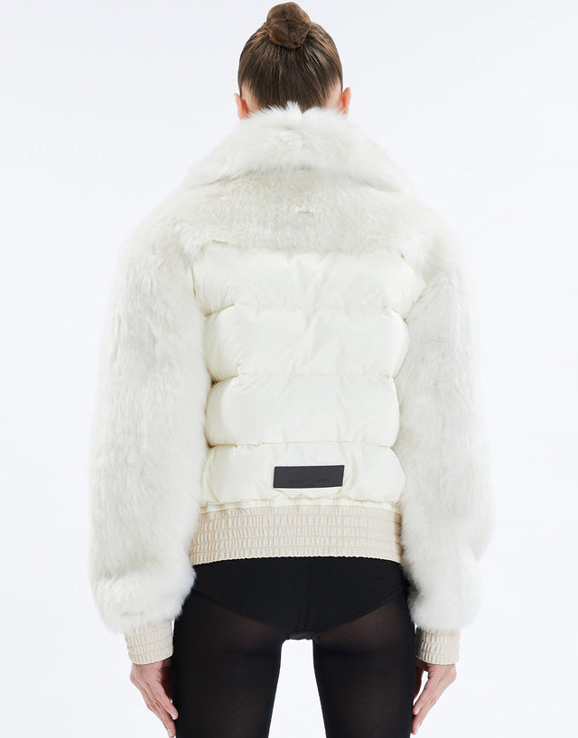 Nicole Benisti SAULE VESTE EN SHEARLING CHEVEUX LONGS