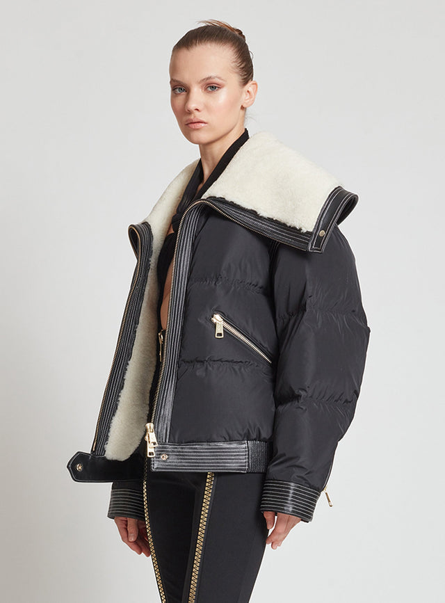 Nicole Benisti WILLIAMS VESTE EN SHEARLING CHEVEUX LONGS
