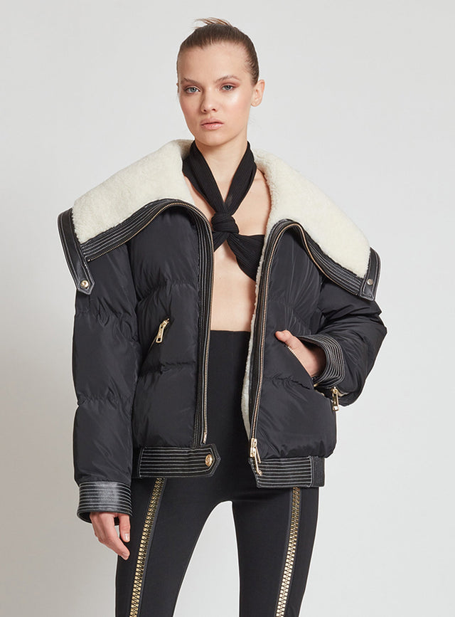 Nicole Benisti WILLIAMS VESTE EN SHEARLING CHEVEUX LONGS