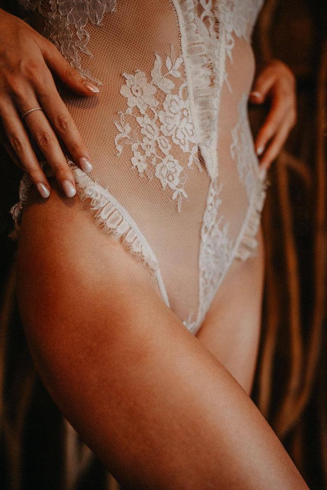 Nina Des Criquets Body "NICKY" Blanc