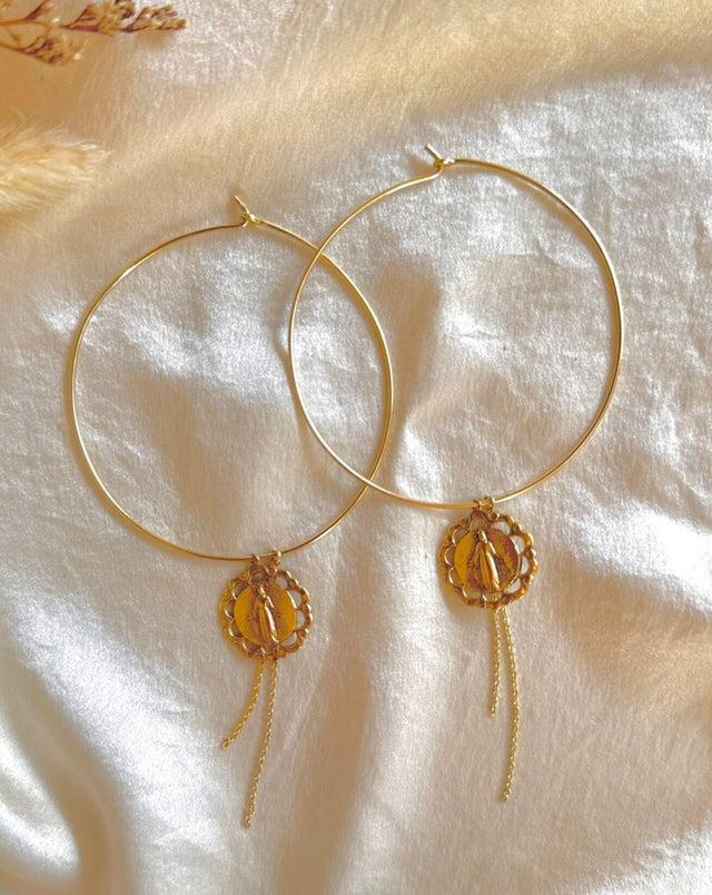 nina des criquets Boucles d'oreilles "JUDITH"