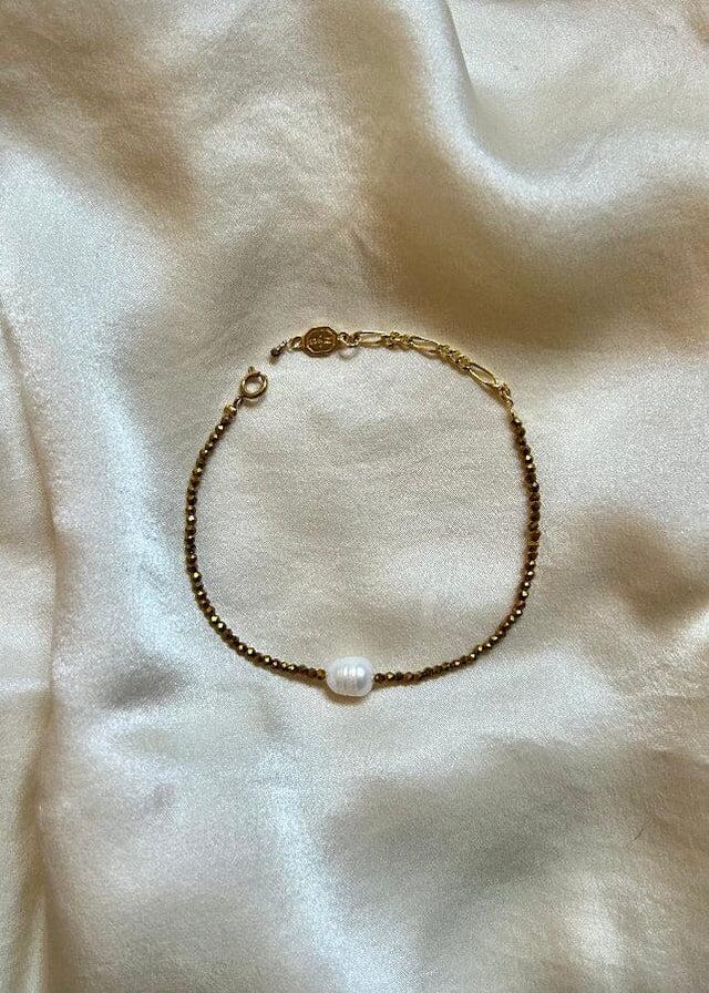 nina des criquets Bracelet "DHARMA" en or