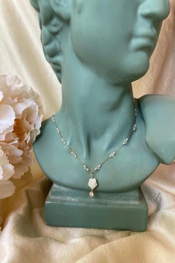 nina des criquets Collier "FLORE"