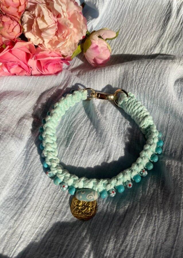 Nina Des Criquets Collier "GEORGES" Turquoise