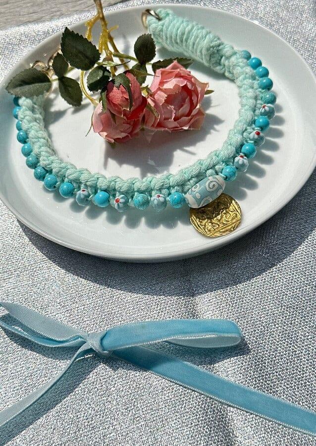 Nina Des Criquets Collier "GEORGES" Turquoise